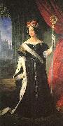 unknow artist Portrait of Maria Theresa of Austria-Teschen Queen of the Two Sicilies Germany oil painting artist